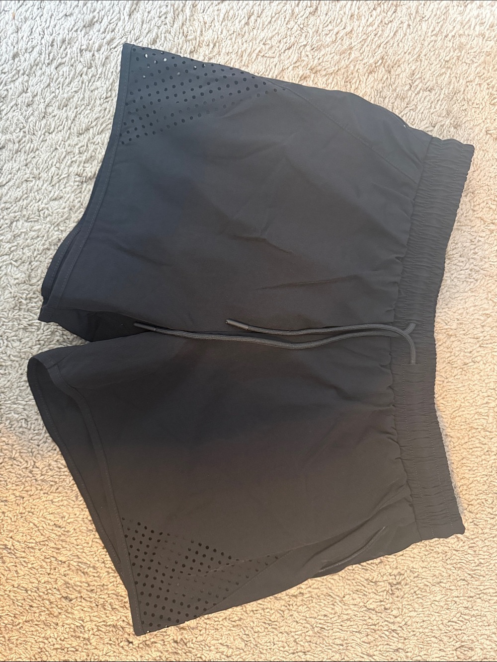 Amazon Women's Black Athletic Drawstring Shorts